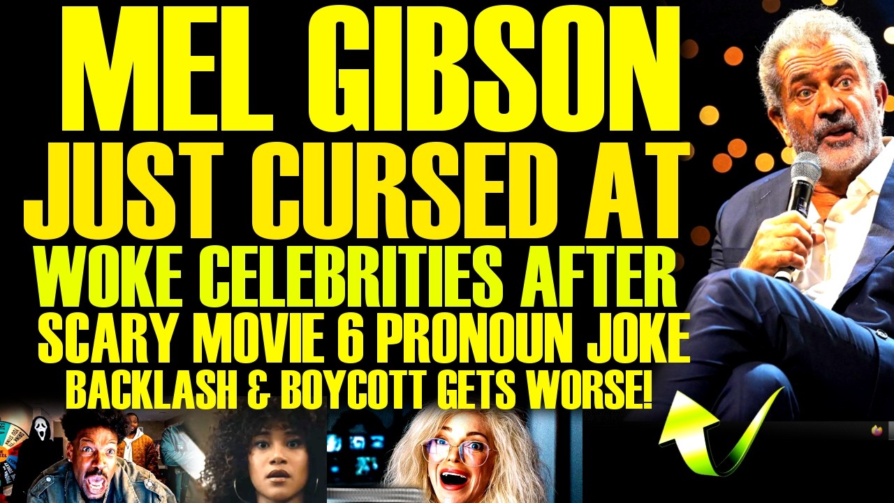 Мел Гибсон вышел из себя после негативной реакции на шутку о местоимениях в «Очень страшном фильм...