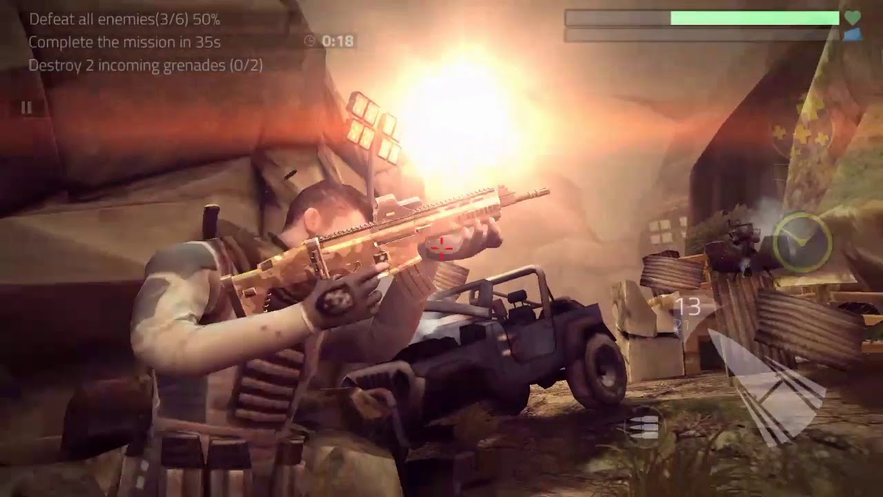 Cover Fire Gameplay : Episode 4 : Jungle : Chapter 4-6 : Hold The Line (Android/iOS)