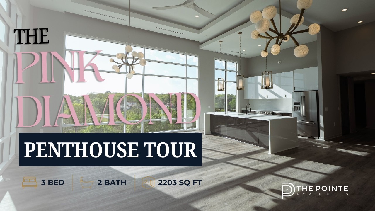 Pink Diamond Penthouse Walkthrough Tour | The Pointe North Hills | The Pointe North Hills