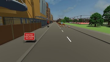 Comparison of typical layouts for Temporary Traffic Lights