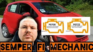Mobile Mechanic Work Day {2013 Chevy Spark Running Poorly Showing Codes P0700, P0722}