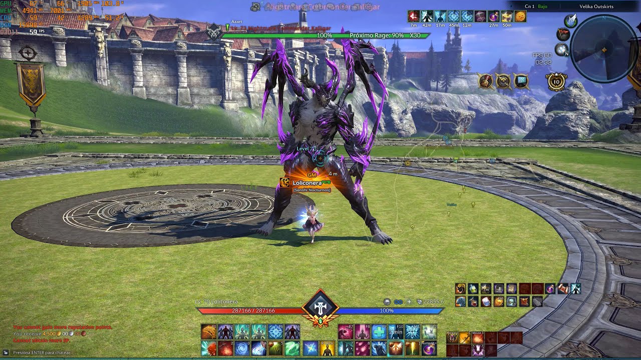 TERA Private Server 100.02 - Boss Kalligar - 4K60fps (GTX 1660 Super)