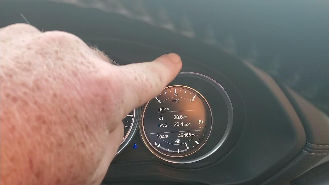 2018 Mazda CX-5 Reset Trip A and B - YouTube