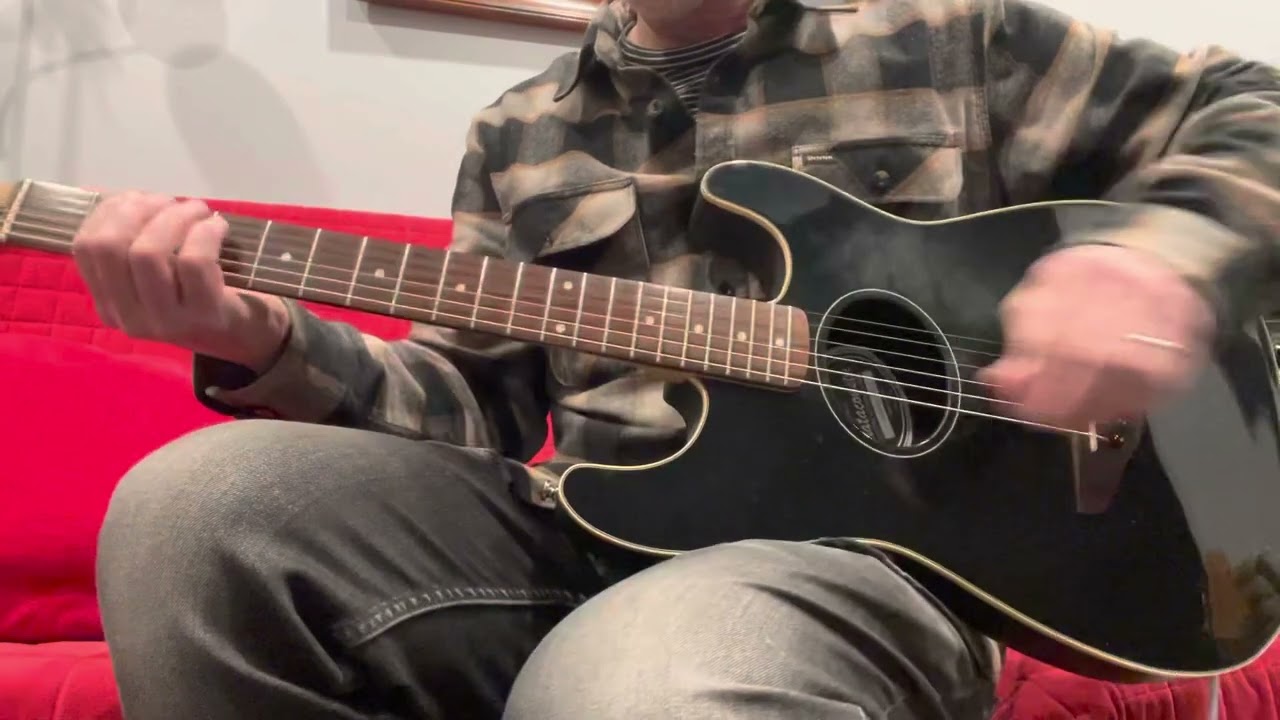 Fender Standard Stratacoustic Black Acoustic Electric Guitar - YouTube