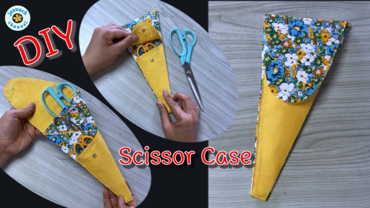 Easy Sewing for Kids & Beginners 😎 Make a Scissors Case Tidy Craft Fair