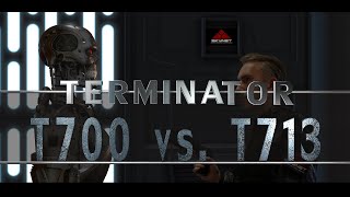 Terminator T700 vs. T713h - SKYNET