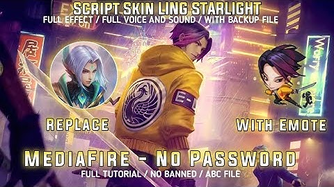 Ling Stralight With Emote No Password Full Effect And Audio Aamon Patch MLBB
