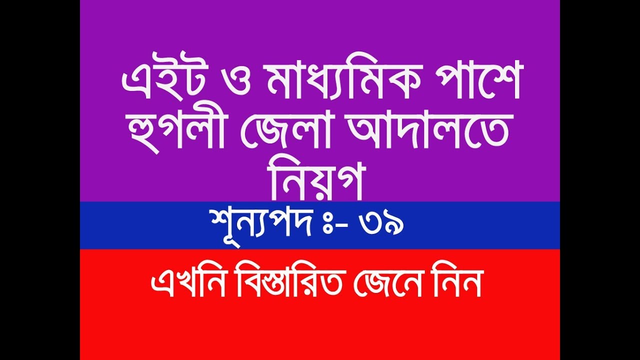 Recruitment of English Stenographer, Lower Division Clerk in District Court in India Part 1