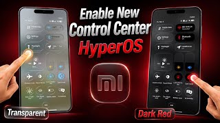 Enable New Control Center More Toggles Transparent Style on Xiaomi Devices screenshot 2