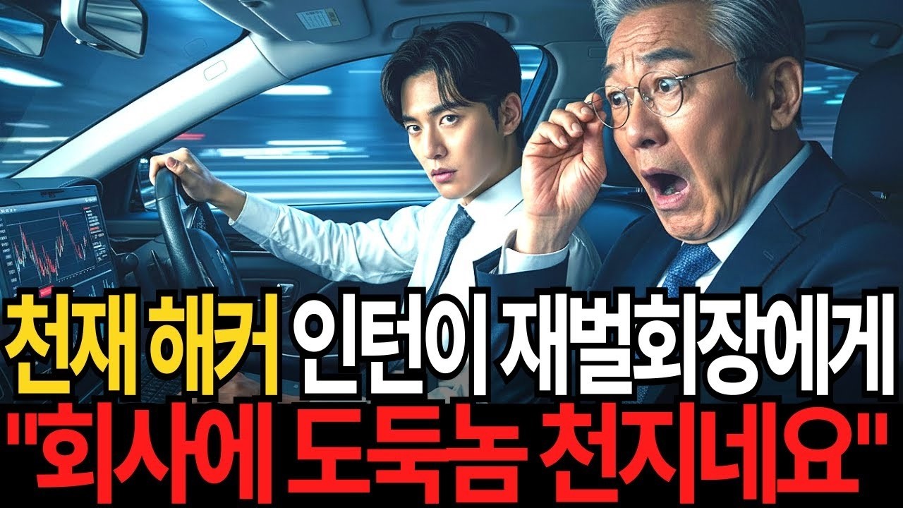 천재 해커 출신 인턴이 첫 출근 날 재벌회장에게 '회사에 도둑놈 천지네요'라고 말하자