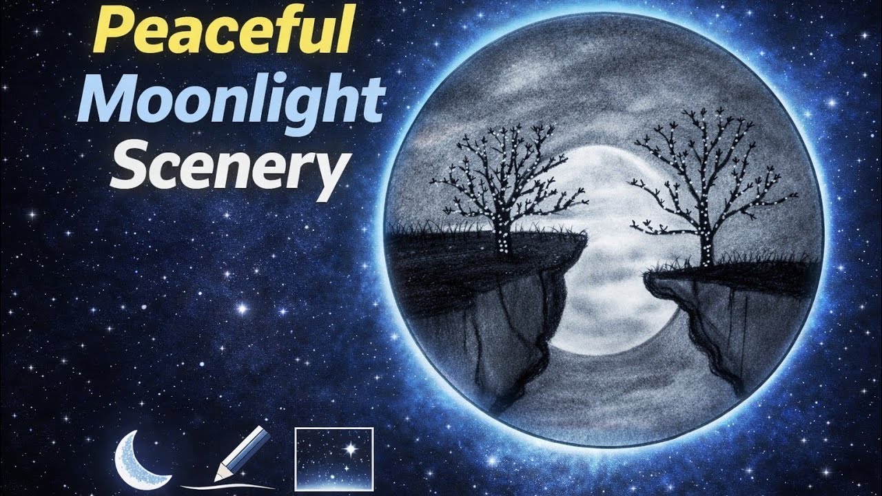 Silent Night Between Two Cliffs