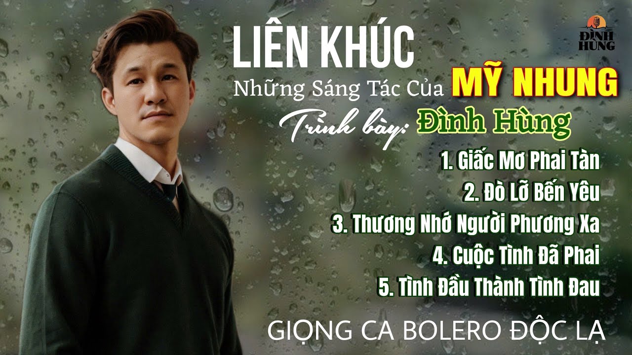 LK. Tuyển Chọn Những Ca Khúc Mới Hay Nhất Của Mỹ Nhung Với Tiếng Hát ĐÌNH HÙNG ( Buồn Tê Tái Lòng )