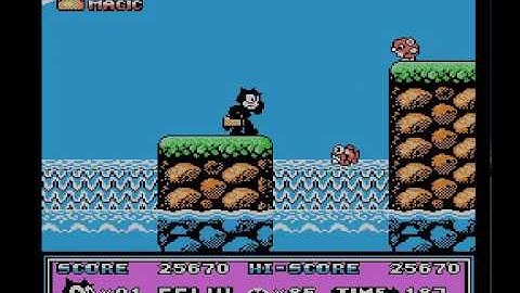 Felix the Cat - NES (1992) Longplay (Full Playthrough)