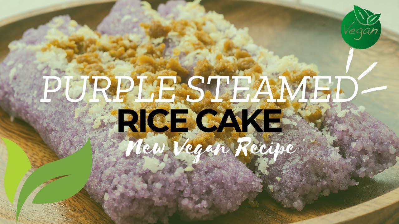 Purple Steamed Rice Cake