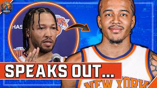 Jalen Brunson Reveals True Feelings On Knicks Latest Move...