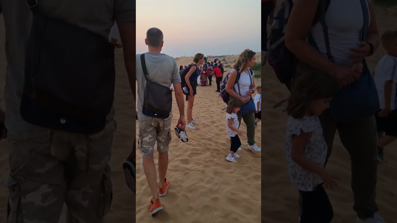 "Dubai's Golden Sands: A Desert Safari Journey" 