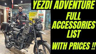 All accessories for yezdi adventure with prices ! screenshot 3