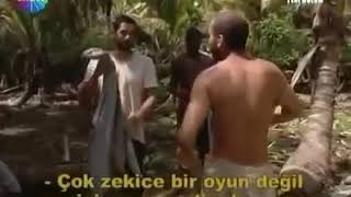 Survivor Taner Vs Pascal Nouma Kırbaç Oyunu Survi̇vor 2011