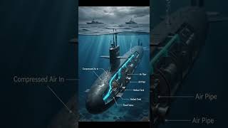 How Does a 18,000 Ton Submarine Sink? 😳.          #shorts