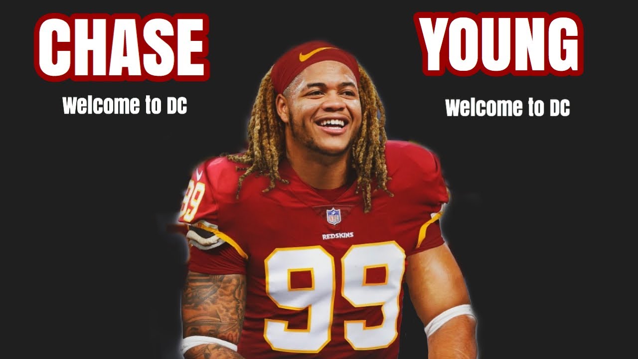 chase young redskins jersey 99