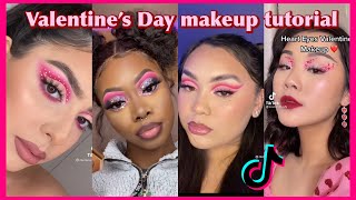 VALENTINE’S DAY MAKEUP TUTORIAL | TIKTOK COMPILATION by Queen E 37,758 views 2 years ago 10 minutes, 35 seconds