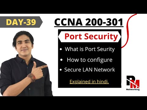 DAY-39 | What is Port Security | How To Enable Port Security On Cisco Switch | Why We Use It ? |