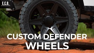 CUSTOM LAND ROVER DEFENDER WHEELS | "Behind the Build" EP. 19 | E.C.D. Automotive Design