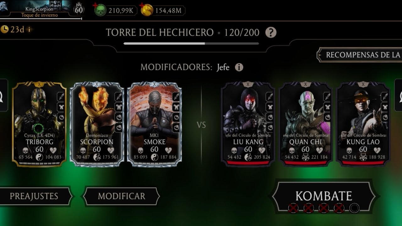 Fatal Sorcerer's Tower Bosses Battle 120