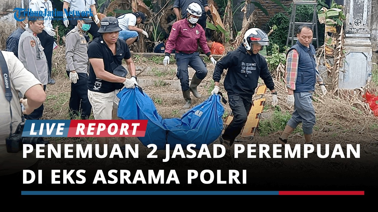BREAKING NEWS - Penemuan Dua Jasad Perempuan di Eks Asrama Polri Jombang Gegerkan Warga