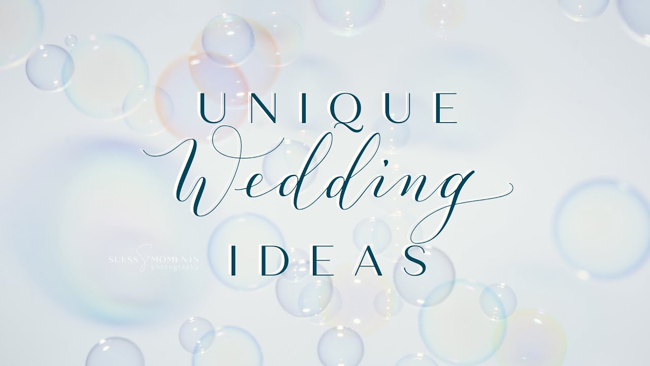 The best and unique wedding ideas to surprise your guests (2024)