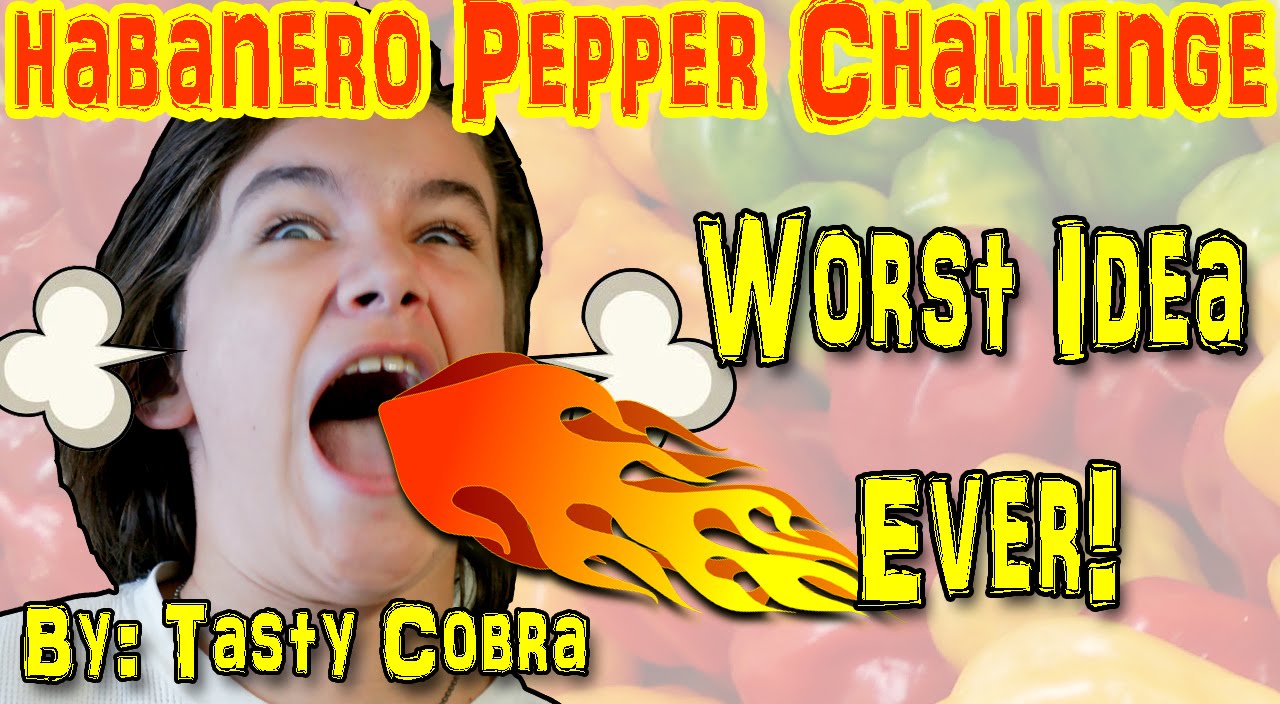 Habanero Pepper Challenge YouTube
