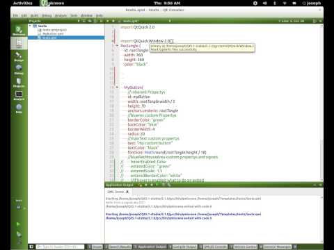 Qml Tutorial Part 13 || Importing Libarys