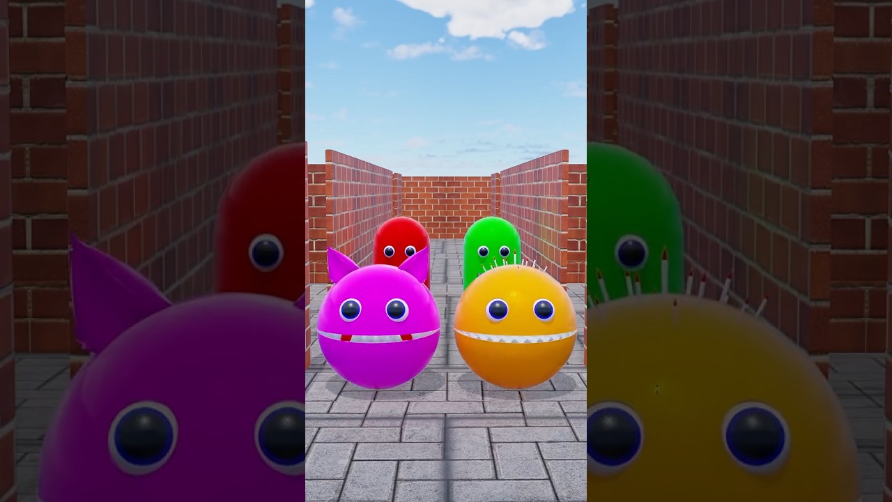 Pac-man vs Monsters Eggs 😈⚔️👻