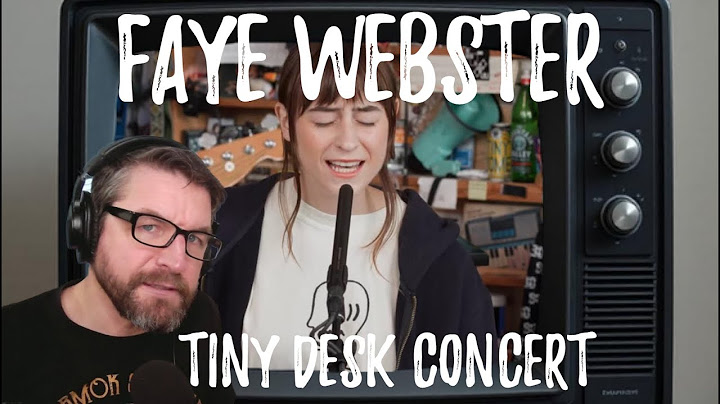 Faye Webster Tiny Desk Concert Reaction