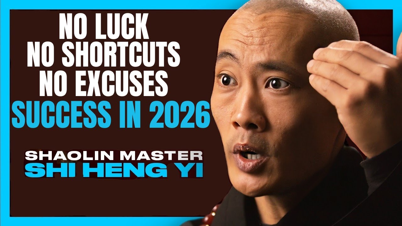 HOW CAN YOU BE SUCCESSFUL IN 2026—NO LUCK, NO SHORTCUTS, NO EXCUSES ||Shi Heng Yi Wisdom on Success!