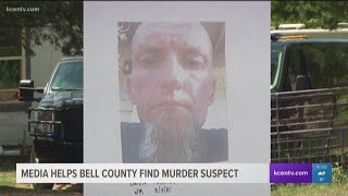 Media helps Bell County find murder suspect