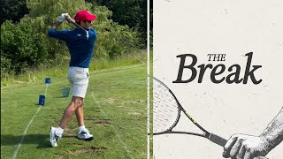 Sports world loses their minds over Roger Federer’s golf swing | The Break