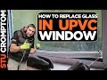 How to replace glass in a upvc double glazed window