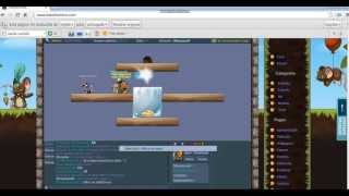 eu jogando transformice sozinho :(