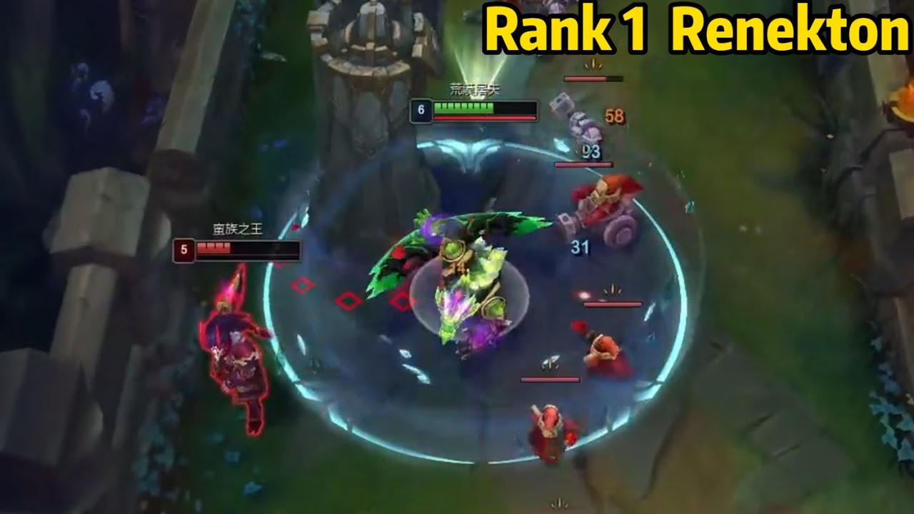 Rank 1 Renekton: This Guy is TOO STRONG on Toplane!