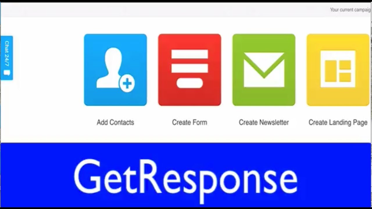 GetResponse - How To Set Up an Email Marketing Campaign - YouTube