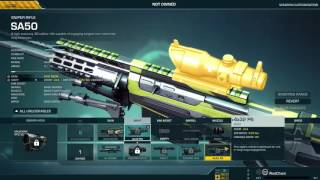 Ghost in the Shell - First Assault Closed Beta Test - Weapon Modification 1080p 60fps