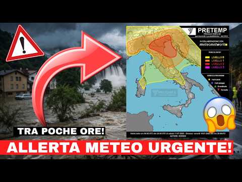 ▶ METEO- ULTIM'ORA ALLARME MAXI TEMPORALI E GRANDINATE SU QUESTE REGIONI TRA POCHE ORE, ATTENZIONE!