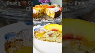 Peach Cake Its Coffee Time