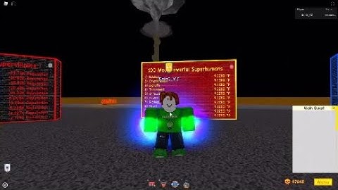 Roblox Super Power Training Simulator GETTING 1 QA BT!