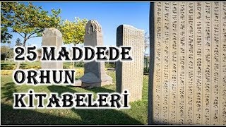 25 Maddede Orhun Kitabeleri (Taner Hoca)