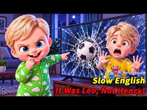 Leo Blamed Henry for Everything... THEN the Truth Came Out! 😱😭 | Slow English Listening Story (A2 )