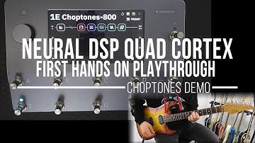 Neural DSP Quad Cortex | First Hands-On Playthrough Demo