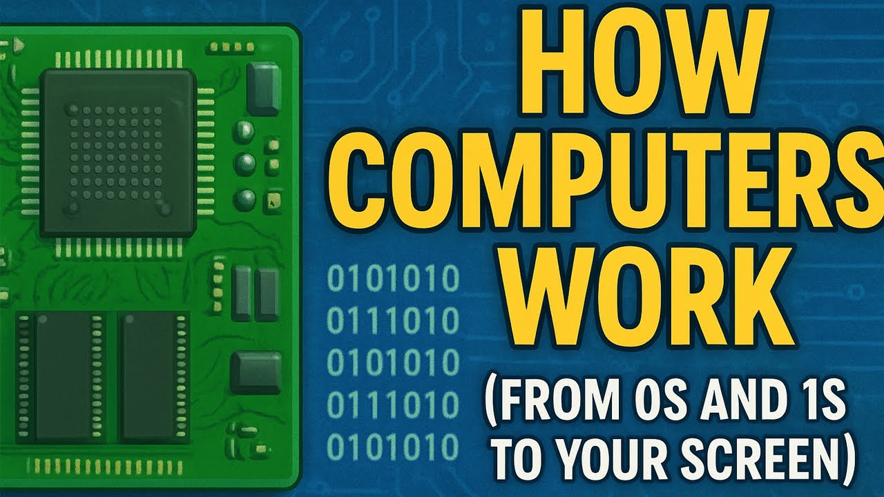 How Computers Work (From 0s and 1s to Your Screen) - YouTube
