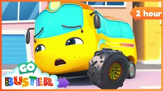 Download Lagu 🚗 Buster Gets New Tyres! | 2 Hours of Adventure | Go Buster - Bus Cartoons \u0026 Kids Stories MP3 Download Lagu 🚗 Buster Gets New Tyres! | 2 Hours of Adventure | Go Buster - Bus Cartoons \u0026 Kids Stories MP3